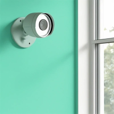 Santa Clarita vivint camera facing a window